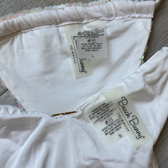 Large/ Small Beach Bunny Bikini Set - Picture 6 of 10